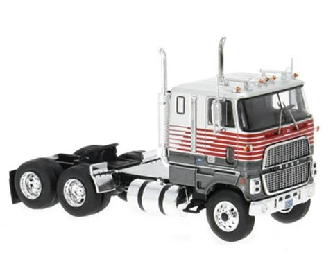1976 Ford XL 9000 in Silver and Grey with Red Stripes - Cab Only