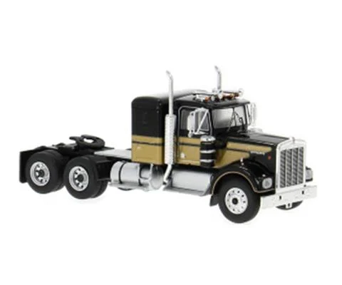 1970 Kenworth W925 in Black and Gold - Cab Only