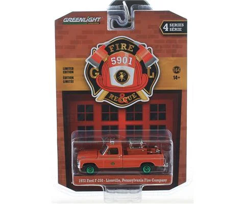 Lionville Fire Company - Lionville Pennsylvania - 1972 Ford F-250 with Fire Equipment Hose and Tank