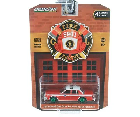 FDNY The Official Fire Department City of New York Division Chief 5 - 1985 Plymouth Gran Fury