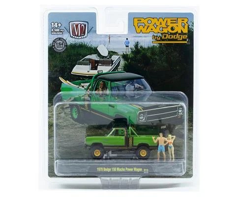 1979 Dodge 150 Macho in Green and Black - Power Wagon Adventure
