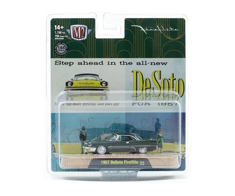 1957 DeSoto Fireflite in Dark Green - M2MACHINES