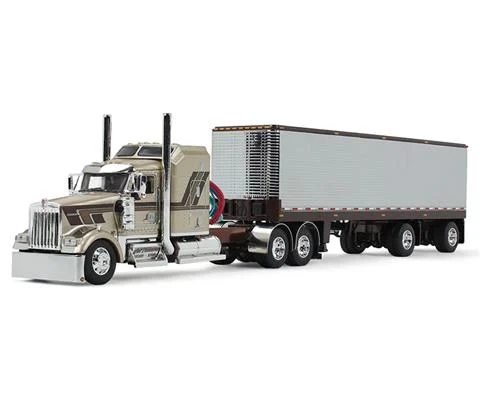 Kenworth W900L with 60 Aerodyne Sleeper and 40 Vintage Trailer - Reds Favorites Jason Sanders