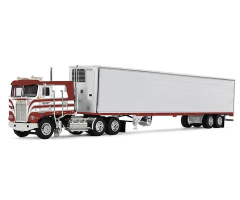 Kenworth K100 COE Flat Top and 53 Utility Trailer with Reefer - DCP