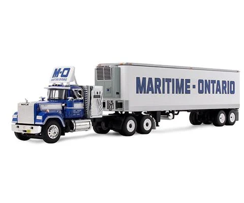 Maritime Ontario - Mack Super-Liner with 36 Vintage Sleeper and and 40 Vintage Trailer with Reefer - Legacy Series #4
