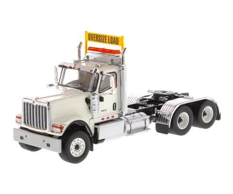 International HX520 Day Cab Tandem Tractor in White - Cab Only