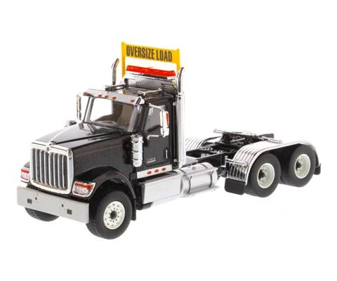 International HX520 Day Cab Tandem Tractor in Metallic Black - Cab Only
