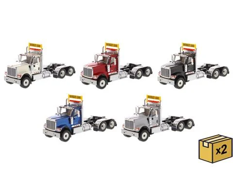 International HX520 Day Cab Tandem Tractor 10-Piece Assortment - Cab Only