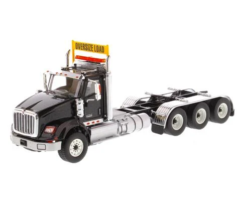 International HX620 Day Cab Tridem Tractor in Metallic Black - Cab Only