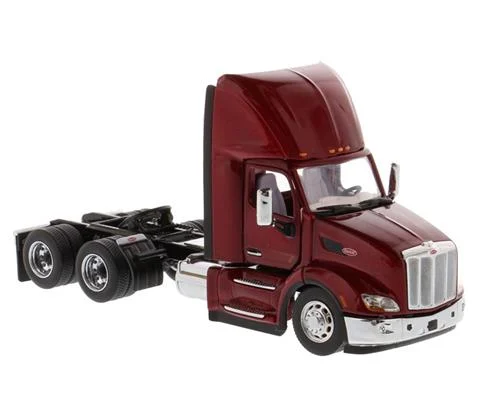 Peterbilt 579 Day Cab Tractor in Legendary Red - Cab Only