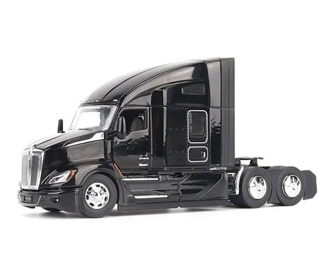Kenworth T680 with 76 High Roof Sleeper Cab in Black - Cab Only