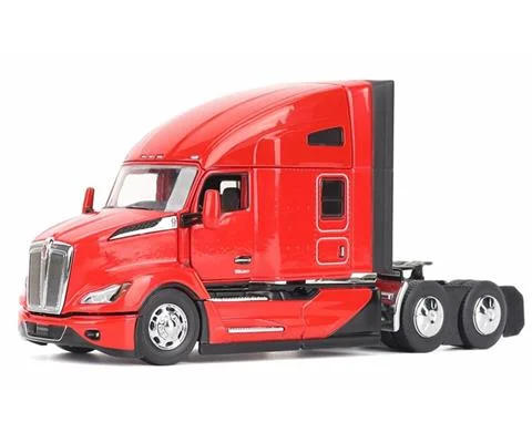 Kenworth T680 with 76 High Roof Sleeper Cab in Viper Red - Cab Only