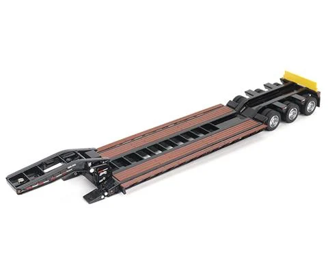 Trail King TK120 Hydraulic Detachable Gooseneck Lowboy Trailer in Black - Outrigger Version