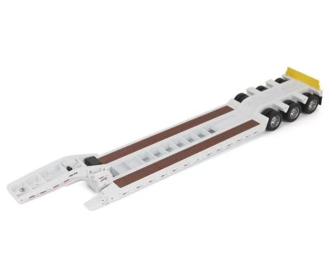 Trail King TK120 Hydraulic Detachable Gooseneck Lowboy Trailer in White - Regular Version
