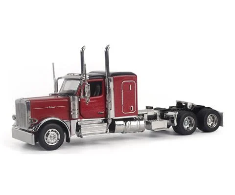 Peterbilt Model 589 131 BBC Configuration with 58 Sleeper Tandem-Axle in Red - Legendary Package Semi