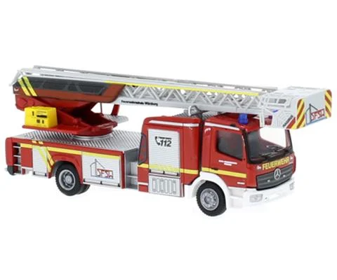 Fire Service - Mercedes-Benz Atego Magirus DLK 32 Fire Truck State Fire Brigade School Wurzbur