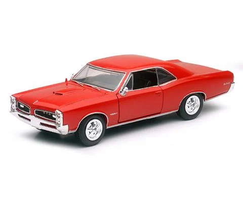 1966 Pontiac GTO Hard Top in Red - NEW-RAY