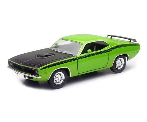 1970 Plymouth Cuda in Green - NEW-RAY
