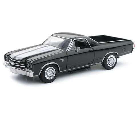 1970 El Camino SS in Black - NEW-RAY