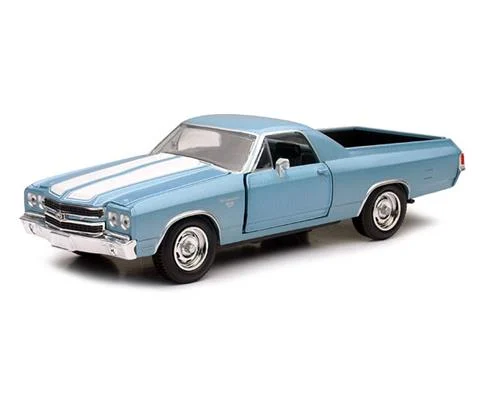 1970 El Camino SS in Light Blue - NEW-RAY