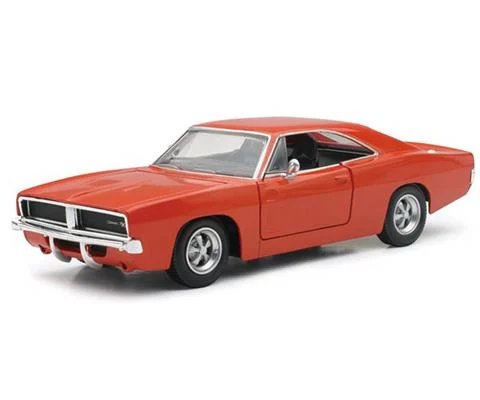 1969 Dodge Charger R/T in Dark Orange - NEW-RAY