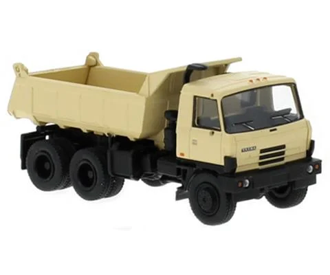 1984 Tatra 815 Dump Truck in Beige and Black - BREKINA