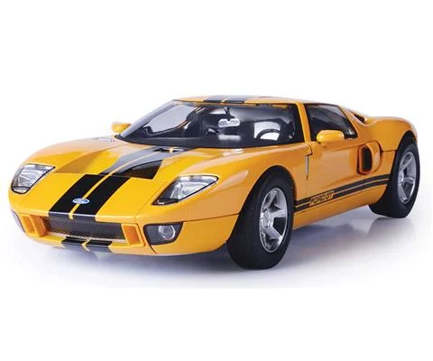 Ford GT Concept in Yellow with Black Stripes - MOTORMAX