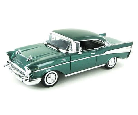 1957 Chevrolet Bel Air in Dark Green - MOTORMAX