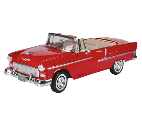 1955 Chevrolet Bel Air Convertible in Red - MOTORMAX