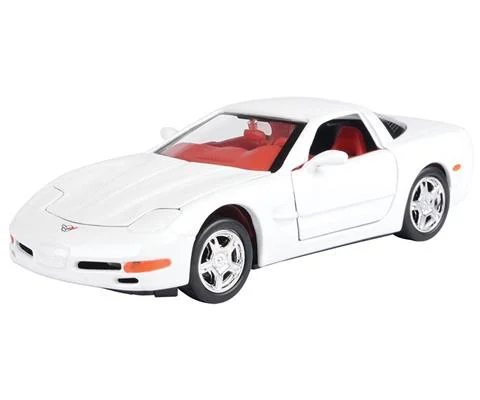 1997 Chevrolet Corvette C5 in White with Red Interior - MOTORMAX