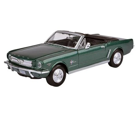 1964 1/2 Ford Mustang Convertible in Metallic Green - MOTORMAX