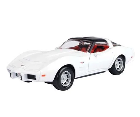 1979 Chevrolet Corvette C3 in White with Red Interior - MOTORMAX