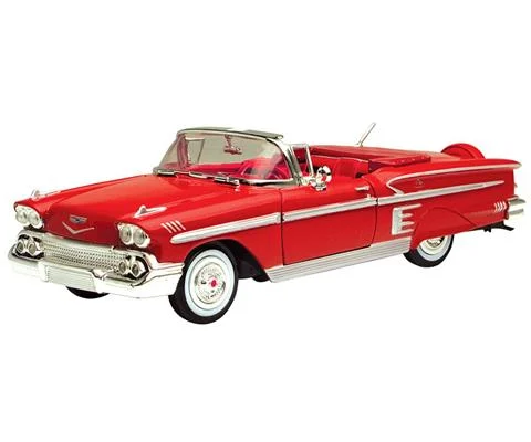 1958 Chevrolet Impala Convertible in Red - MOTORMAX