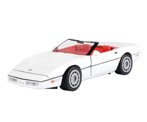 1986 Chevrolet Corvette C4 in White with Red Interior - MOTORMAX