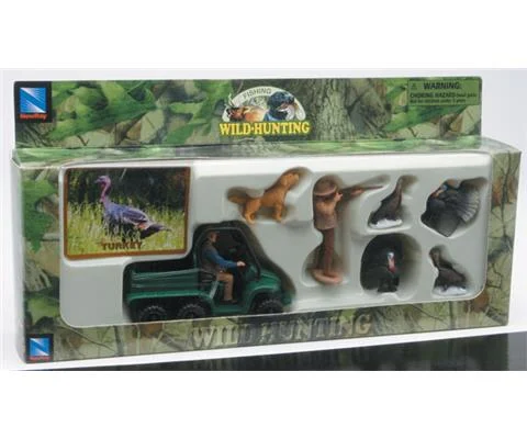 Turkey Hunter Set - Wild Hunting playset