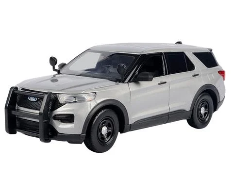 Police - 2022 Ford Police Interceptor Utility in Silver with Slick Top