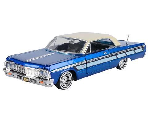 1964 Chevrolet Impala in Metallic Blue and Cream - MOTORMAX