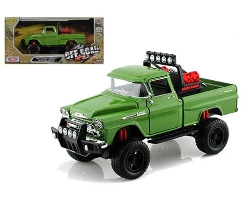 1958 Chevrolet Apache Fleetside Off-Road Pickup in Berdoro Green
