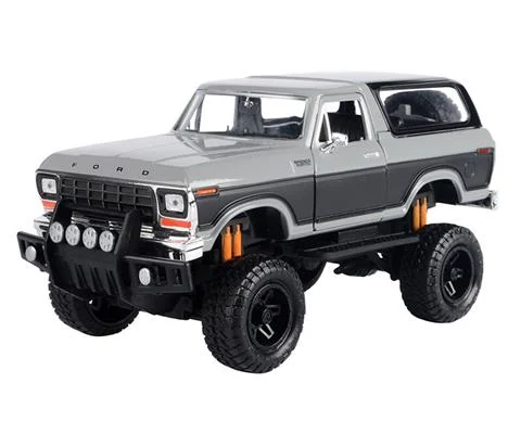 1978 Ford Bronco Off-Road Pickup in Two Tone Grey