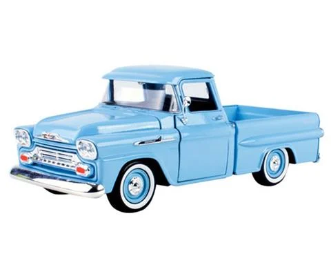 1958 Chevrolet Apache Fleetside Pickup in Light Blue - MOTORMAX