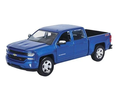 2017 Chevrolet Silverado 1500 LT Z71 Crew Cab in Metallic Blue - MOTORMAX