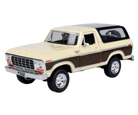 1978 Ford Bronco Hard Top in Tan and Brown - MOTORMAX