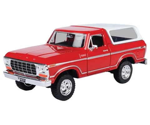 1978 Ford Bronco Hard Top in Red - MOTORMAX