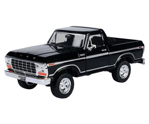 1978 Ford Bronco with Open Top in Black - MOTORMAX