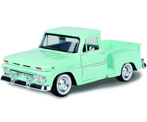 1966 GMC C1000 Fenderside Pickup in Light Green - MOTORMAX