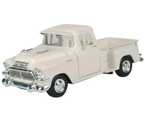 1957 GMC Blue Chip Pickup in White - MOTORMAX