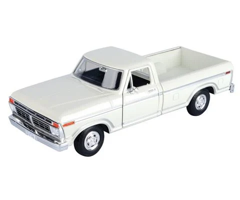 1977 Ford F-150 Custom Pickup in White