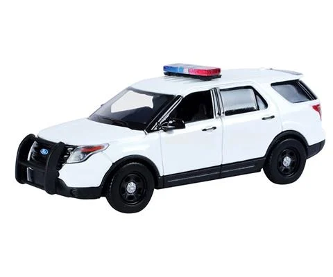 2015 Ford Police Interceptor Utility in Plain White - MOTORMAX