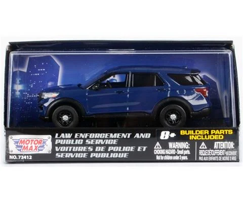 2022 Ford Police Interceptor Utility in Blue - MOTORMAX