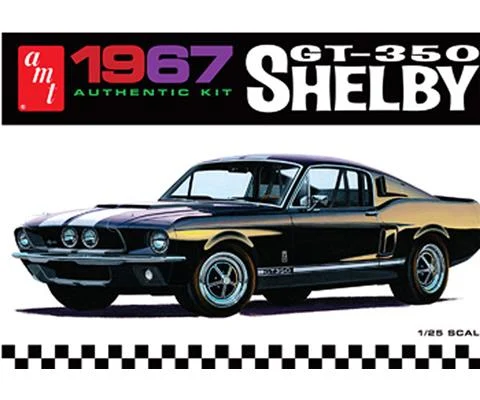 1967 Ford Shelby GT350 in White - AMT